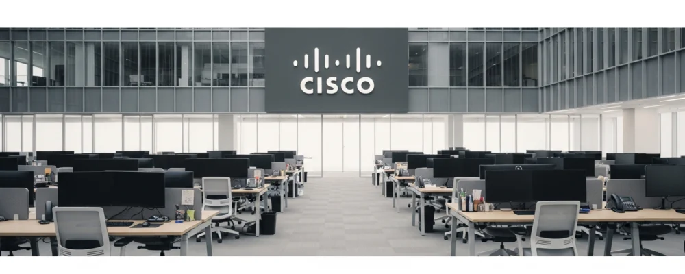Cisco supprime 4000 emplois : les chiffres derrière cette restructuration — Cisco supprime 4000 emplois malgré des ventes records poussées par l'IA