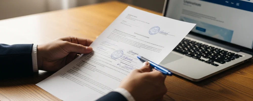 Comment obtenir votre récapitulatif de candidature signé en 2026 — récapitulatif de votre candidature signé