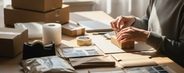 travailler à domicile emballage