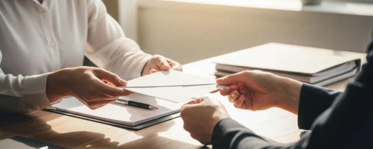 lettre de démission remise en main propre