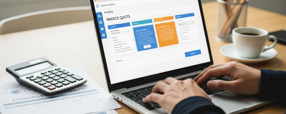 logiciel devis facture quotepro builder temps prise main