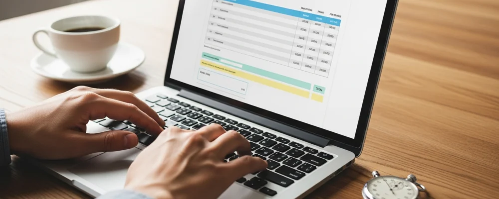 Prise en main en 10 minutes : le déroulé pas à pas — logiciel devis facture quotepro builder temps prise main