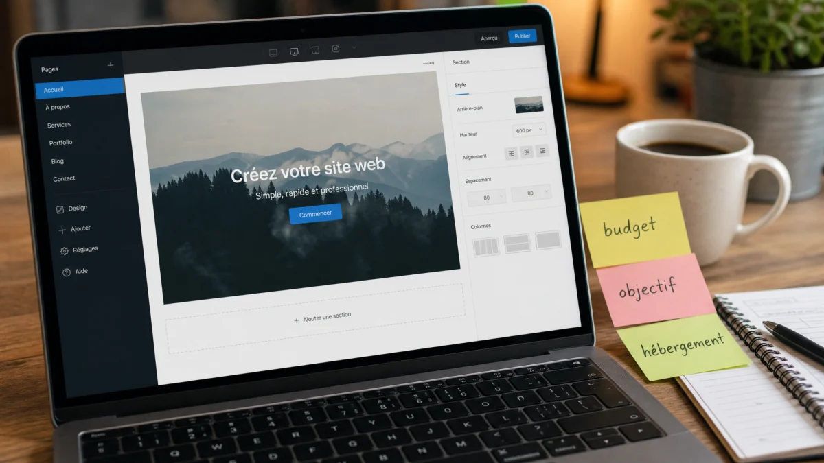 Comment créer un site web étape par étape en 2026 — comment créer un site web