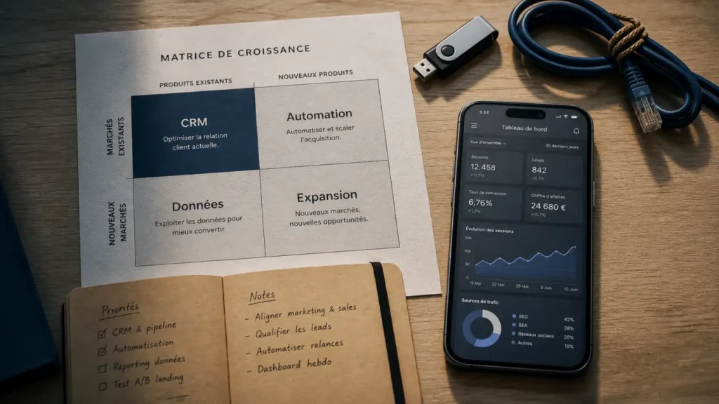 Meilleur outil marketing digital intégration logiciels 2026 : CRM, automatisation, e-commerce