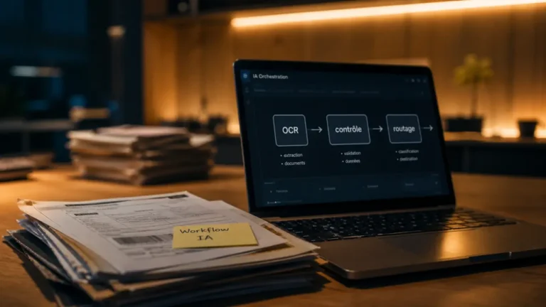 Workflow ia : automatisation maîtrisée, orchestration IA et OCR