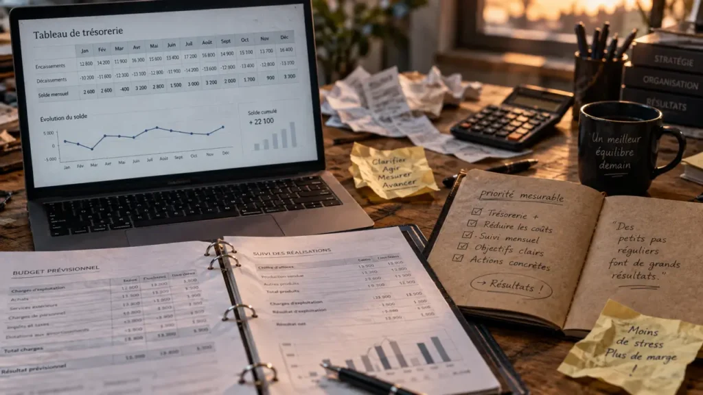Développement d’entreprise : trésorerie maîtrisée, tableau de cashflow
