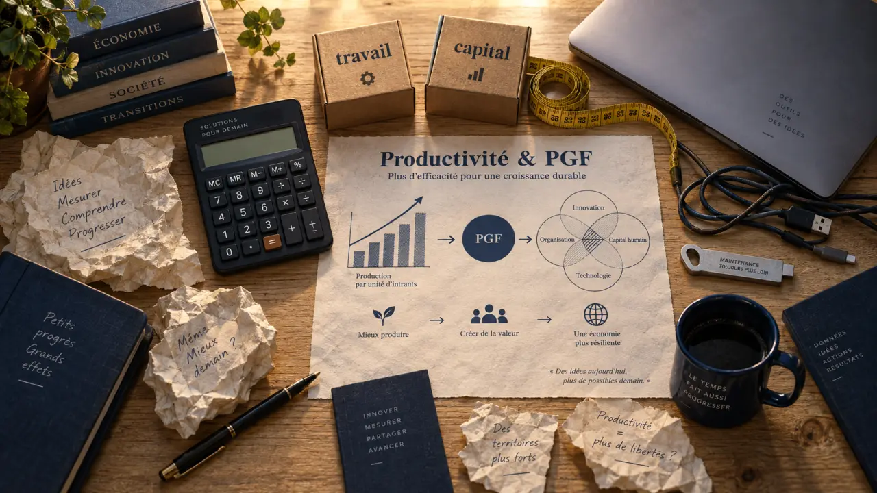 Facteurs de productivité : capital, compétences, innovation et organisation
