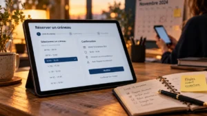 Automatisation rendez vous : agenda et réservation à modifier