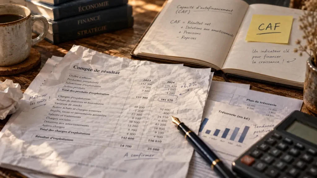 Capacité d autofinancement (CAF) : ressources et calcul