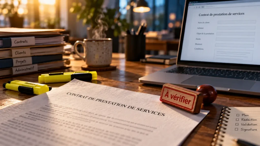 Modèle contrat de travail Word gratuit, trame à personnaliser