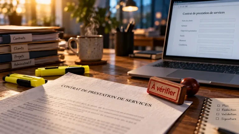 Modèle contrat de travail Word gratuit, trame à personnaliser