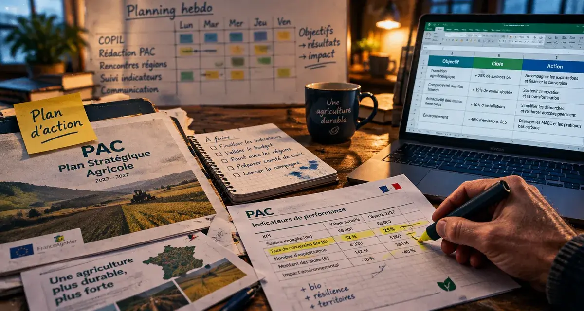 Plan d’action commercial : tableau objectifs, actions et KPI