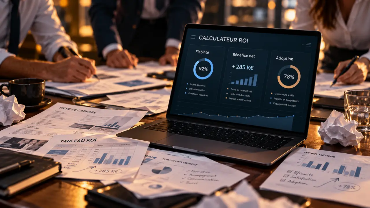 Projet pilote IA : ROI et validation en entreprise