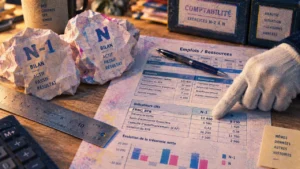 Tableau de financement : trésorerie et FRNG/BFR